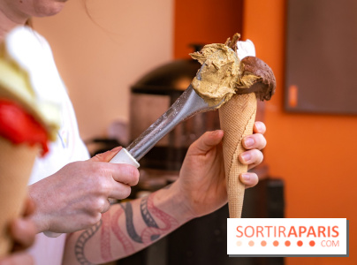 LaCrèma gelato, glacier artisanal près du Jardin du Luxembourg et du Panthéon - photos - A7C03471