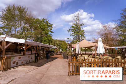 La terrasse du Moulin de Nemours, la guinguette estivale en bord de Loing 77