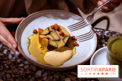 La terrasse du Rivié au Hoxton Paris - photos - poireaux vinaigrette