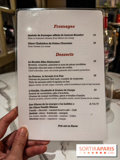 L'Orée des Sablons, restaurant à Fontainebleau - photos - menu - carte