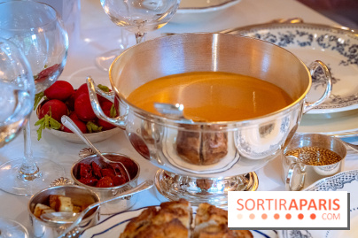 Maison Roland restaurant au Shanghai-La Paris, gaspacho