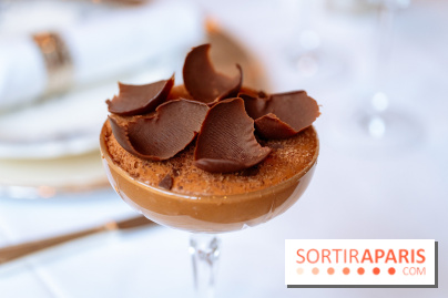Maison Roland restaurant au Shanghai-La Paris, mousse au chocolat