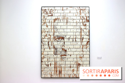 Vhils : nos photos de son exposition à la galerie Danysz à Paris - Seth Expo 1