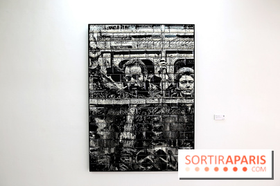 Vhils : nos photos de son exposition à la galerie Danysz à Paris - Seth Expo 10