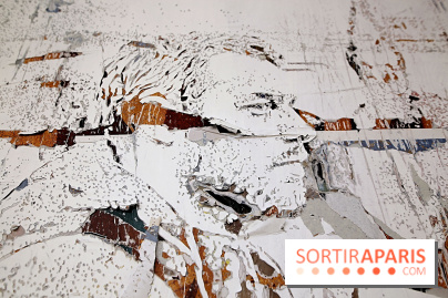 Vhils : nos photos de son exposition à la galerie Danysz à Paris - Seth Expo 16