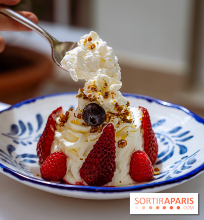Chez Gina, le restaurant italien caché de Fontainebleau, dessert Fontainebleau aux fruits