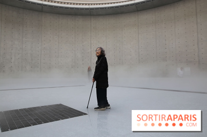 Fujiko Nakaya : nos photos de sa sculpture de brouillard à voir à la Bourse de Commerce