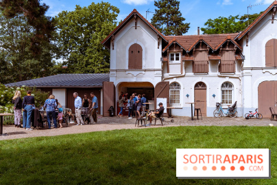 Guinguette du dispensaire et Foodtruck des Écuries au parc du Dispensaire de Sartrouville dans les Yvelines - photos