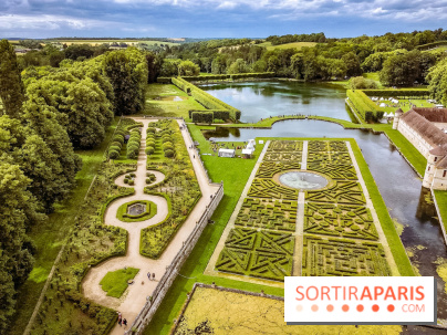 Le Domaine de Villarceaux et ses deux châteaux - photos - DJI 0032 D