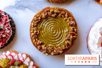 Les pâtisseries de Nour Kandler, la collection estivale en photos - flan pistache