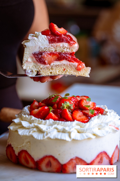 Les pâtisseries de Nour Kandler, la collection estivale en photos - fraisier