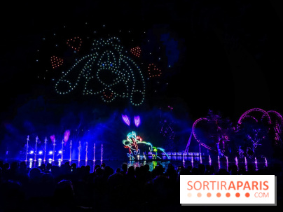 Parc Astérix : spectacle de drones, jets d'eau et feux d'artifice et nouveautés 2026, les photos