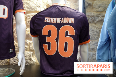 Pop-up store System of a Down à Paris - nos photos