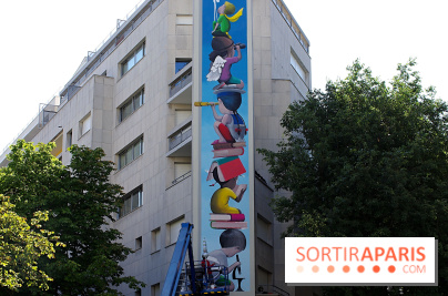 Seth, nos photos de sa nouvelle fresque monumentale à admirer dans le 19e à Paris - Seth 5
