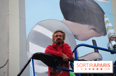 Seth, nos photos de sa nouvelle fresque monumentale à admirer dans le 19e à Paris - Seth 15