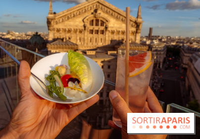 Douce-heure, la terrasse en rooftop des Galeries Lafayettes - photos