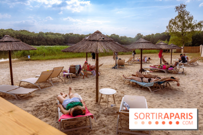 La plage et guinguette des Étangs de Hollande - photos