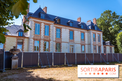 Le château de Plaisir dans les Yvelines se transforme en conservatoire - photos - façade extérieure