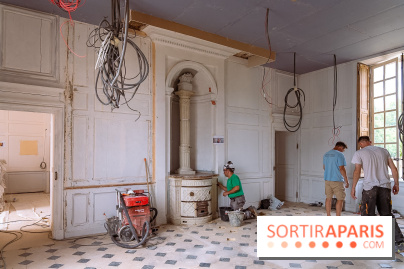 Le château de Plaisir dans les Yvelines se transforme en conservatoire - photos