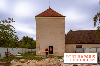 Le château de Plaisir dans les Yvelines se transforme en conservatoire - photos