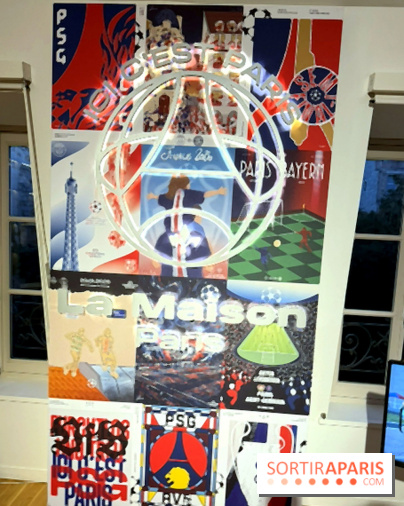 Ici C’est Paris La Maison : nos photos du pop-up gratuit du PSG à Paris - L’installation artistique du pop-up PSG