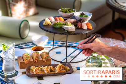 Le Rooftop du Fouquet's, bar à cocktail et cuisine fusion japonaise - photos