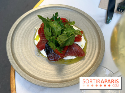Niní Restaurant - Thonine stracciatella, poivrons