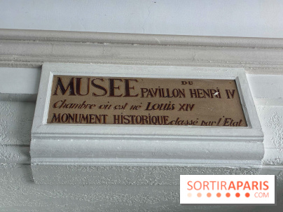 La chambre de Louis XIV au Pavillon Henri IV