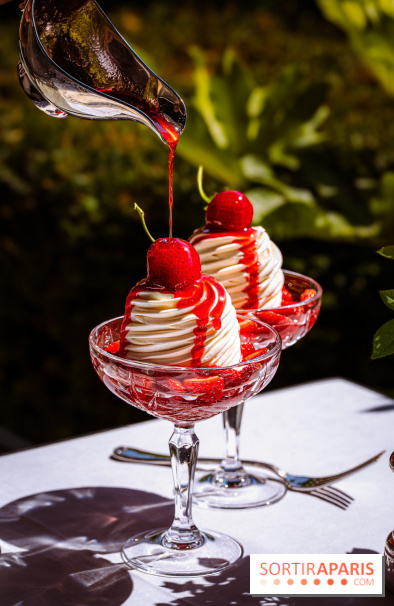 La terrasse-jardin de Maison Roland au Shangri-La Paris - les photos