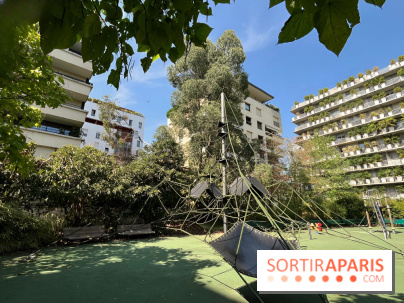 Le Jardin Claire Motte, square secret dans le 17e arrondissement