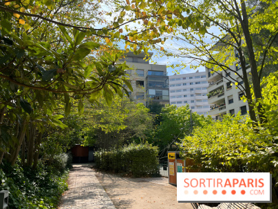 Le Jardin Claire Motte, square secret dans le 17e arrondissement