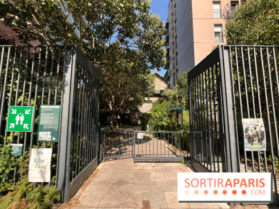 Le Jardin Claire Motte, square secret dans le 17e arrondissement