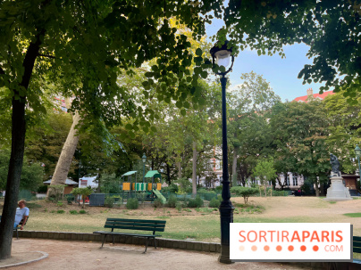Square des Epinettes, le parc caché du 17e