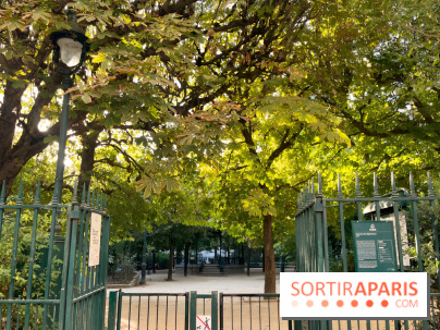 Square des Epinettes, le parc caché du 17e