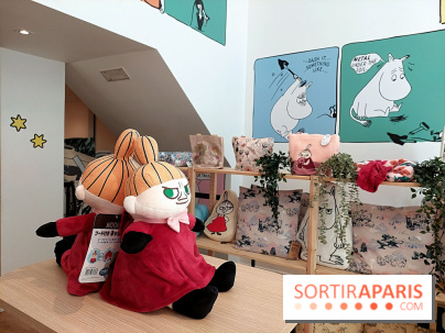 Moomin pop-up shop à Paris, nos photos