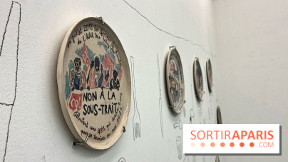 "Où sont nos thunes ?" l'exposition au centre Tignous à Montreuil
