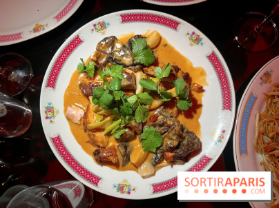 Le Poisson Volant - Poulet braisé au vin jaune