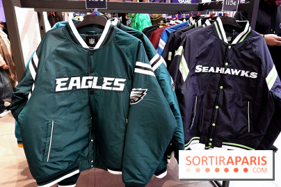 NFL Shop Paris, nos photos