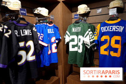 NFL Shop Paris, nos photos