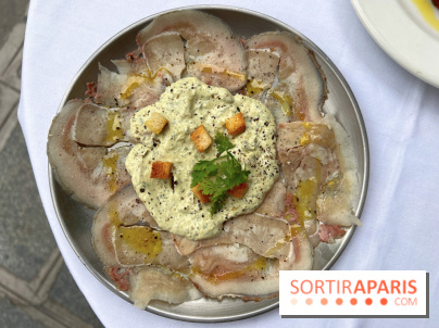 Clos - Carpaccio tête de veau