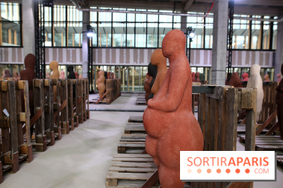 Les Vénus dionysiennes de Prune Nourry à la gare Saint-Denis - Pleyel, nos photos