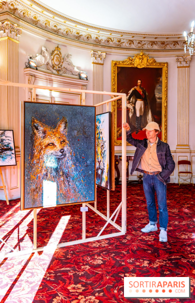 Empreintes, l'exposition Street-art gratuite de Sax à la Fondation Eugène Napoléon