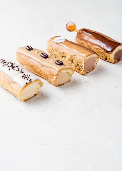 Des éclairs déclinés autour du café au Méridien Etoile