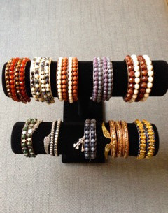 Vente de bijoux et accessoires Alexandra Deloison au Chalet 