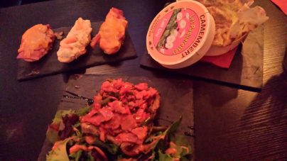 La nouvelle carte de tapas du Wall Street Bar