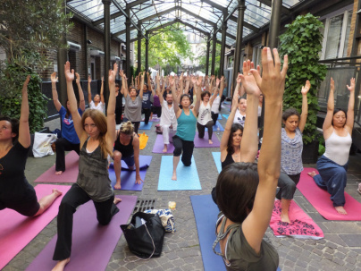 Brucnh, Spa et Yoga aux Jardins du Marais 