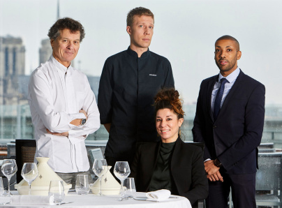 Guy Martin investit les cuisines de l'Institut du Monde Arabe