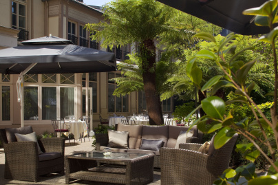 Terrasse Hôtel Renaissance Le Parc Trocadéro