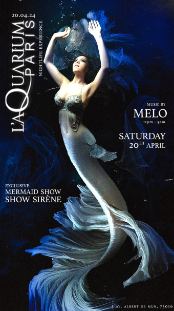 L’aQuarium : le club insolite dans l'aquarium de Paris - prochaines soirées !