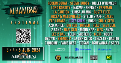 Le Festival Alhambrap, avec les legendes du rap français et leur relève !